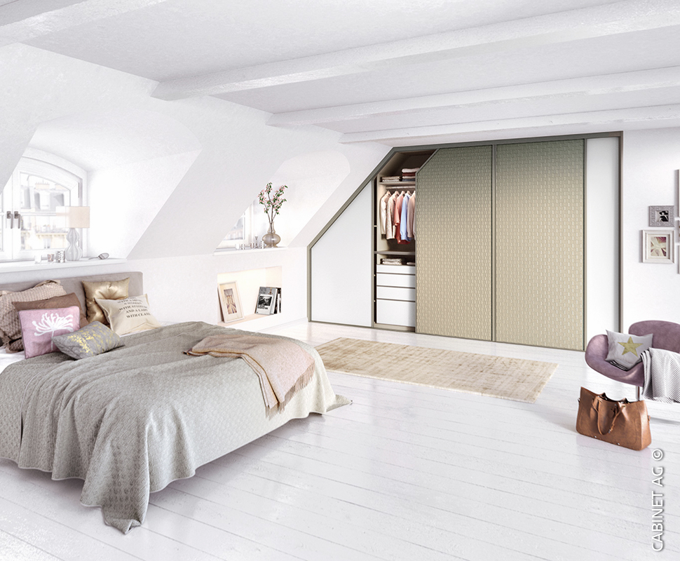 Schrank für Dachschrägen